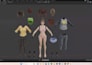 model 3d game character 3d creature 3d props for animation, unity unreal engine